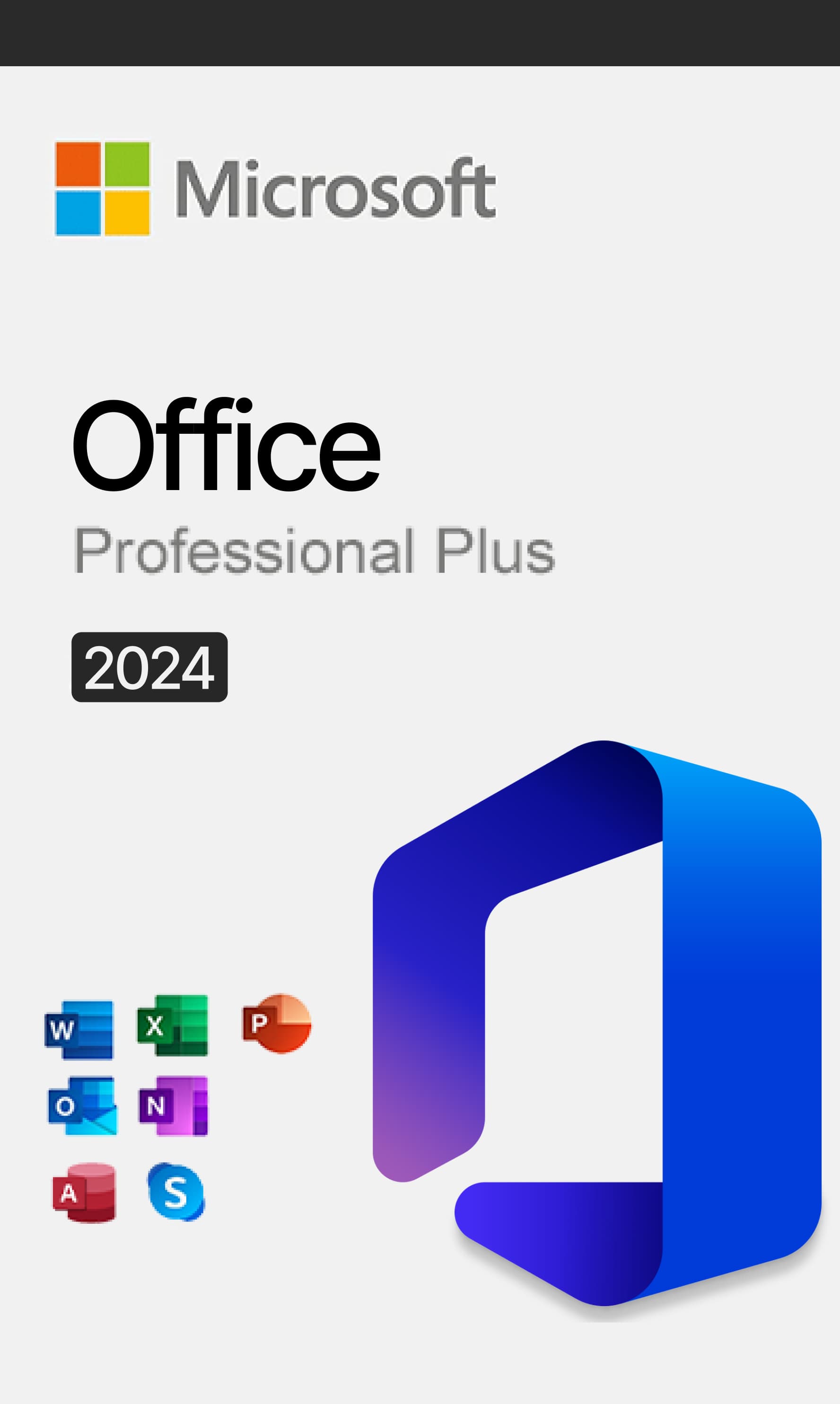 Microsoft Office Professional Plus 2024 - Activación Online